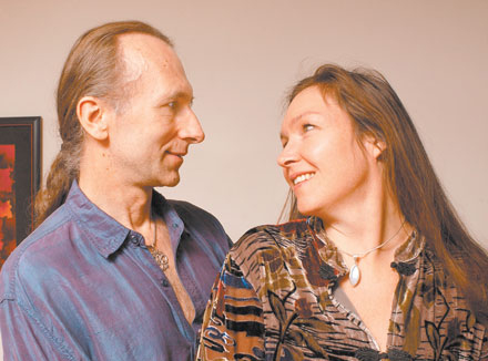 Harold Kornylak and Amber Seitz are teachers of tantra yoga. 
 
 
 
 
 
 
 
 
 
 
